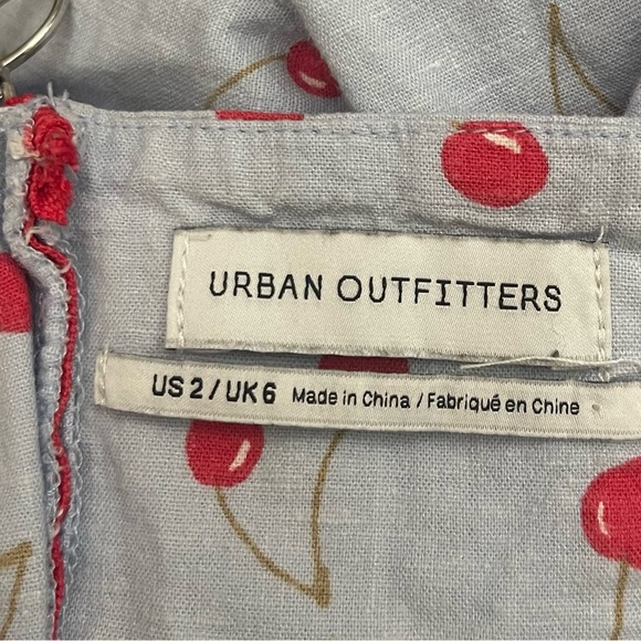 Urban Outfitters Colette Cherry Print Dress - Picture 3 of 4